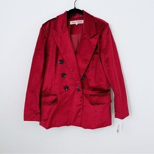 Free People Velvet Ashby Blazer
